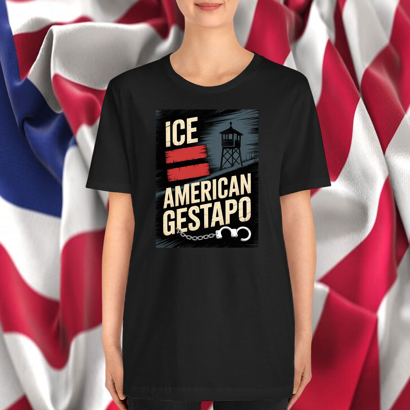 Abolish ICE America Gestapo T-Shirt