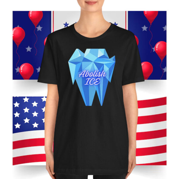 Abolish ICE Blue Iceberg T-Shirt