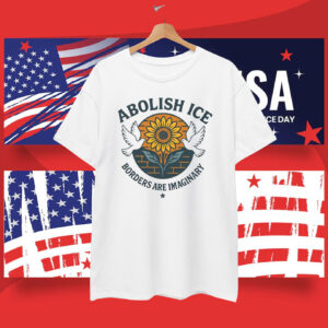 Abolish ICE Borders Are Imaginary T-Shirt