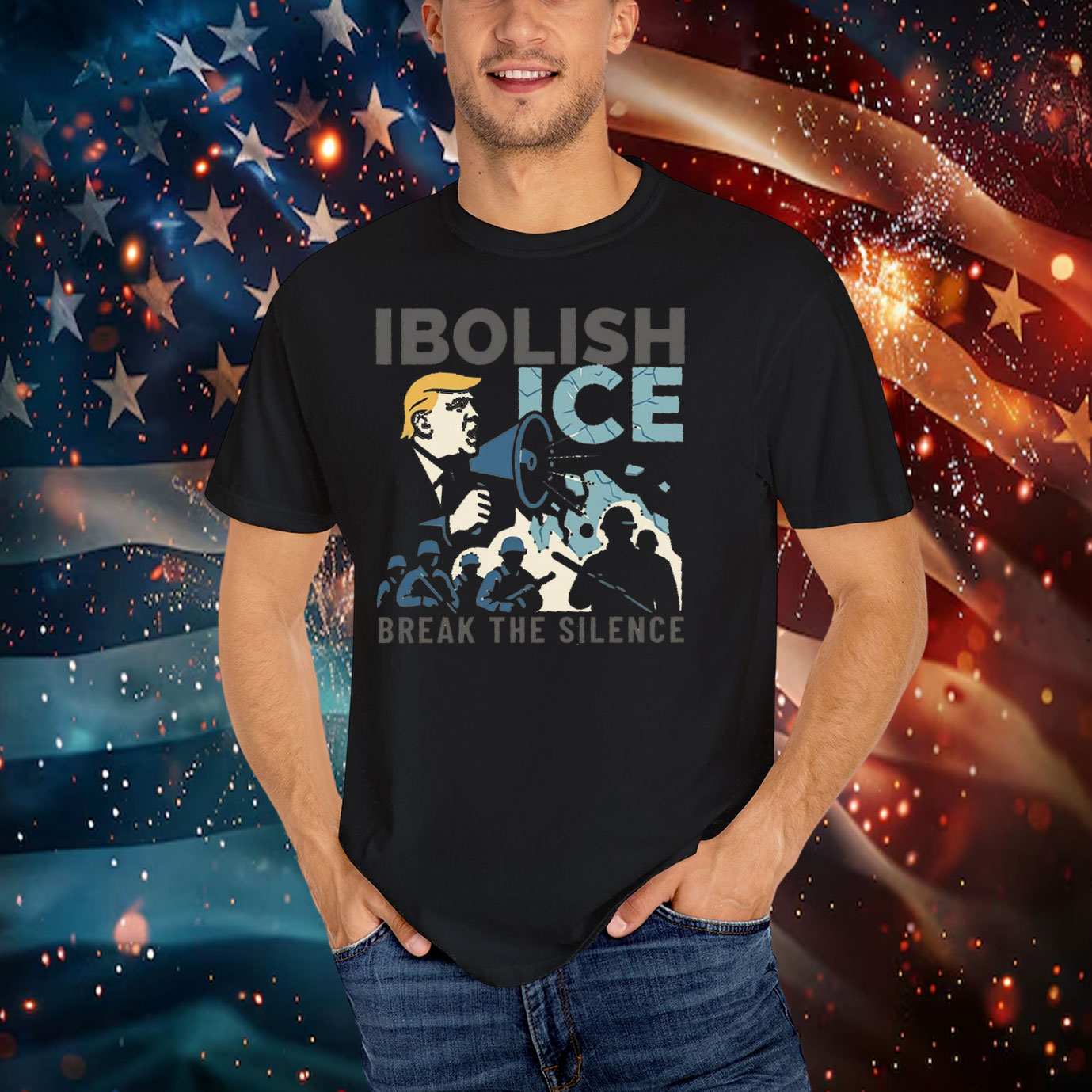 Abolish ICE Break The Silence T-Shirt