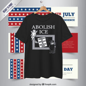 Abolish ICE Libertad Pa' Immigrants In Racists Out T-Shirt