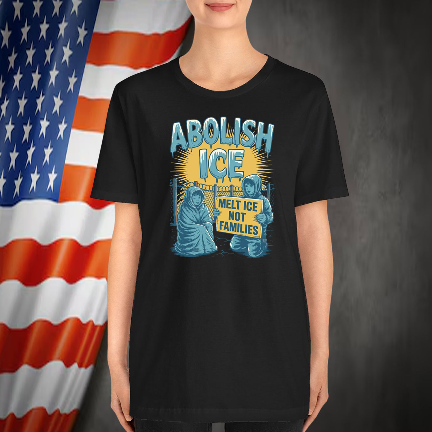 Abolish ICE Melt ICE Not Families T-Shirts