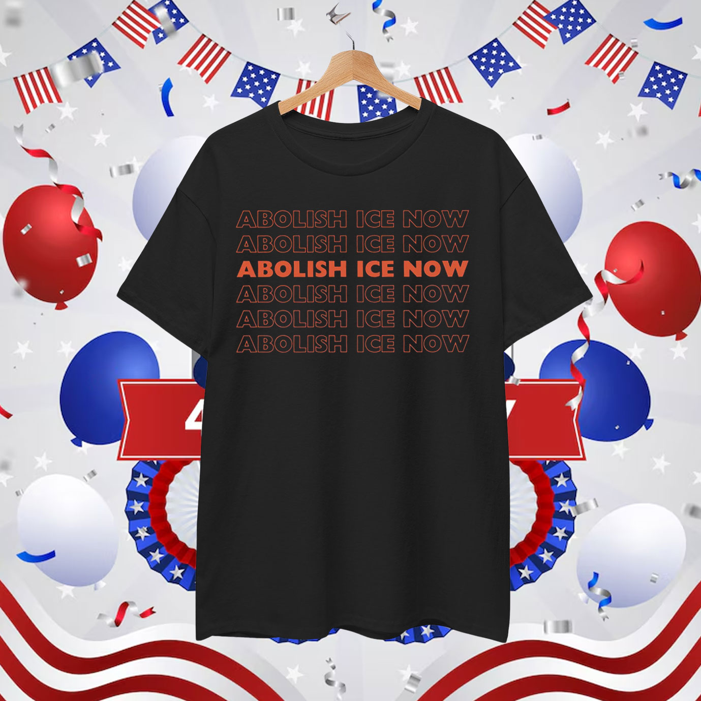 Abolish ICE Now T-Shirt