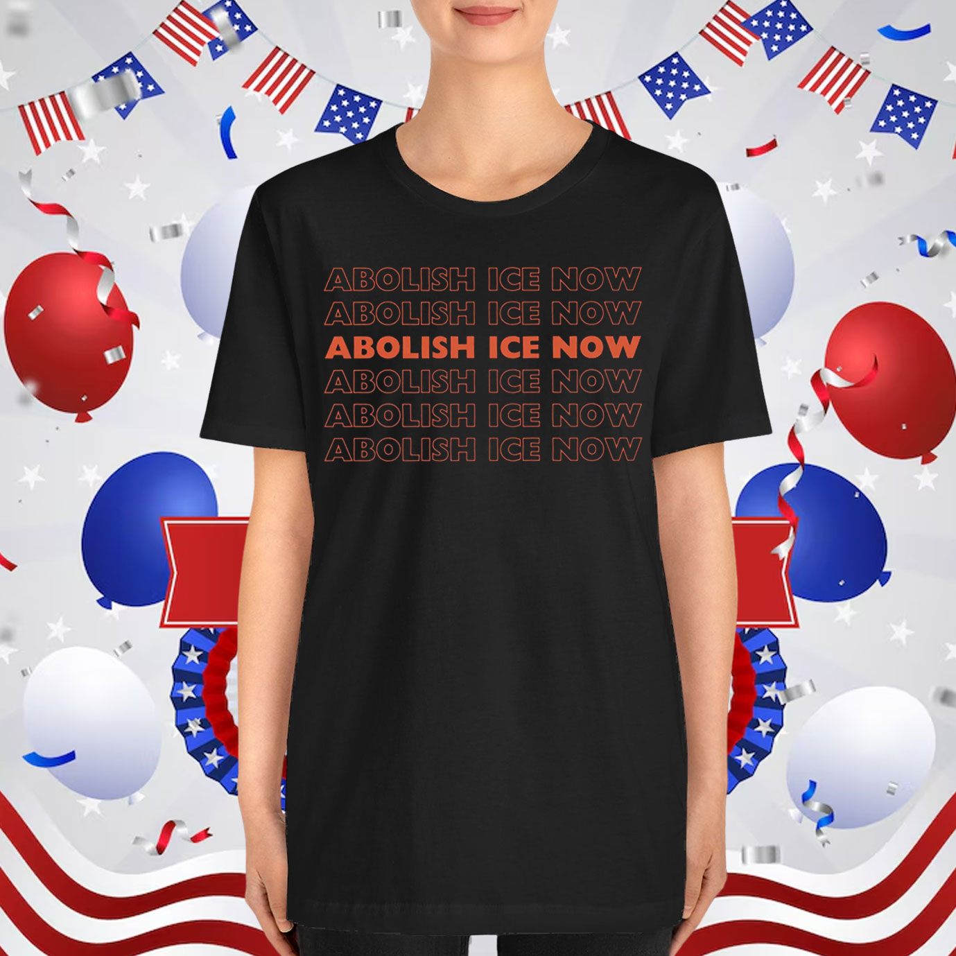 Abolish ICE Now T-Shirt
