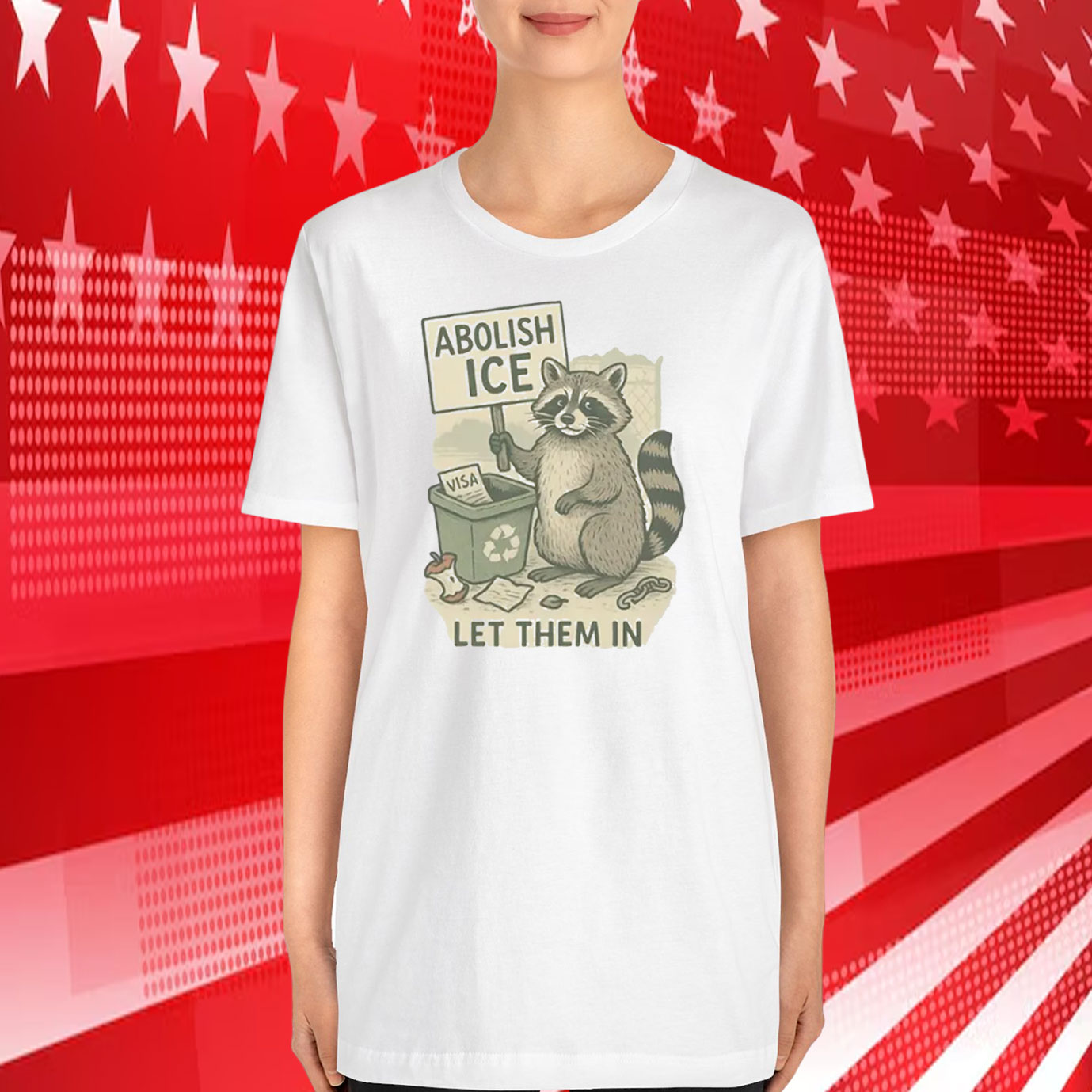 Abolish Ice Let Them In T-Shirt