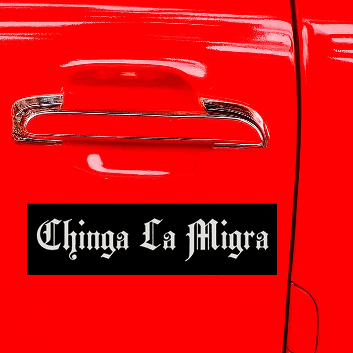 Chinga La Migra Fuck ICE Bumper Stickers