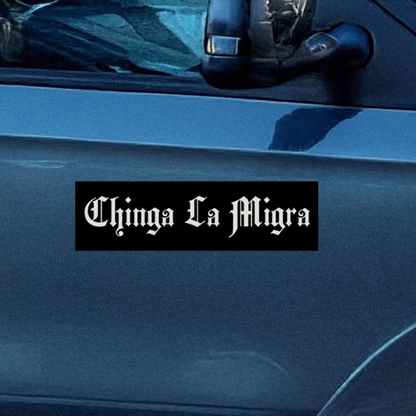 Chinga La Migra Fuck ICE Bumper Stickers