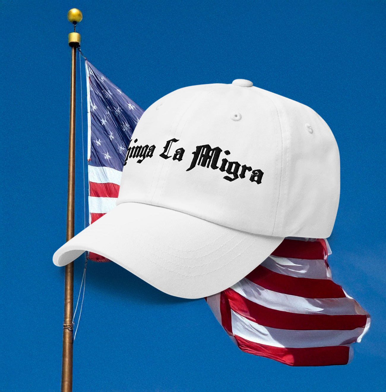 Chinga La Migra Fuck Ice Baseball Cap