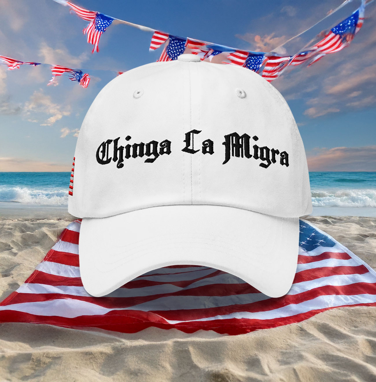 Chinga La Migra Fuck Ice Classic Hat