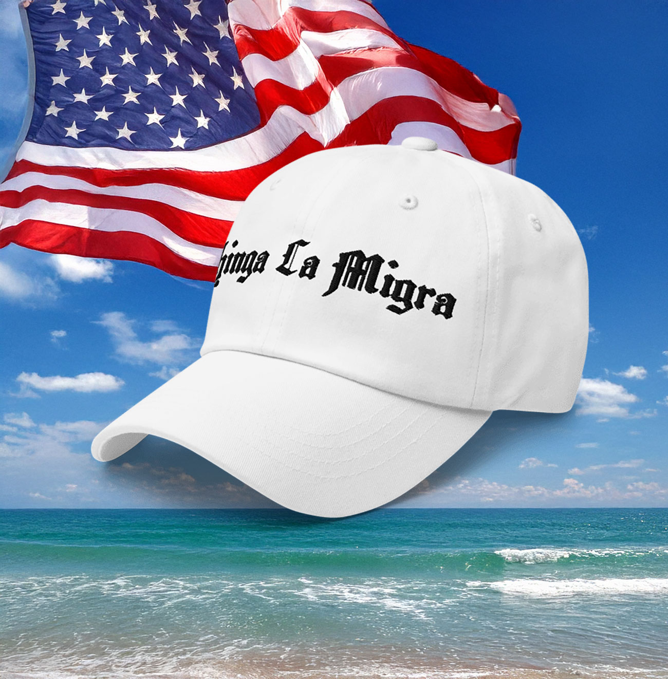 Chinga La Migra Fuck Ice Classic Hat