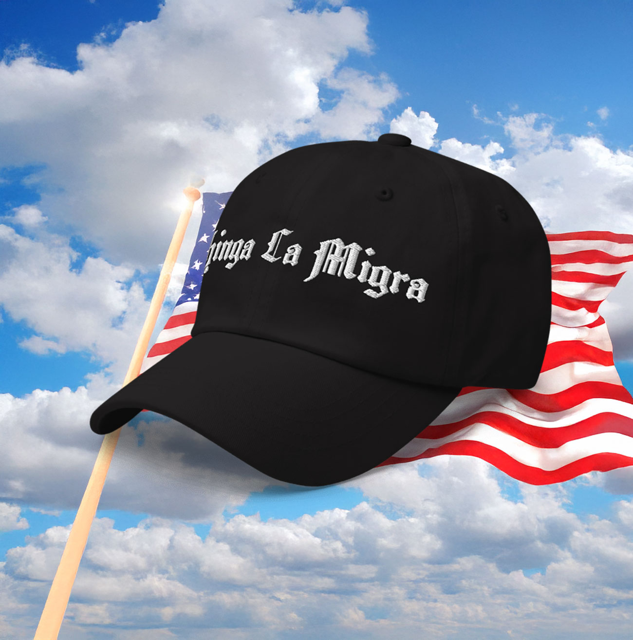 Chinga La Migra Fuck Ice Dad Hat