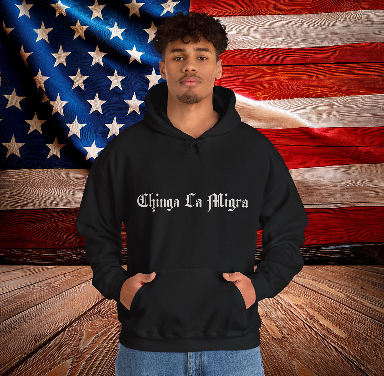 Chinga La Migra Hoodie