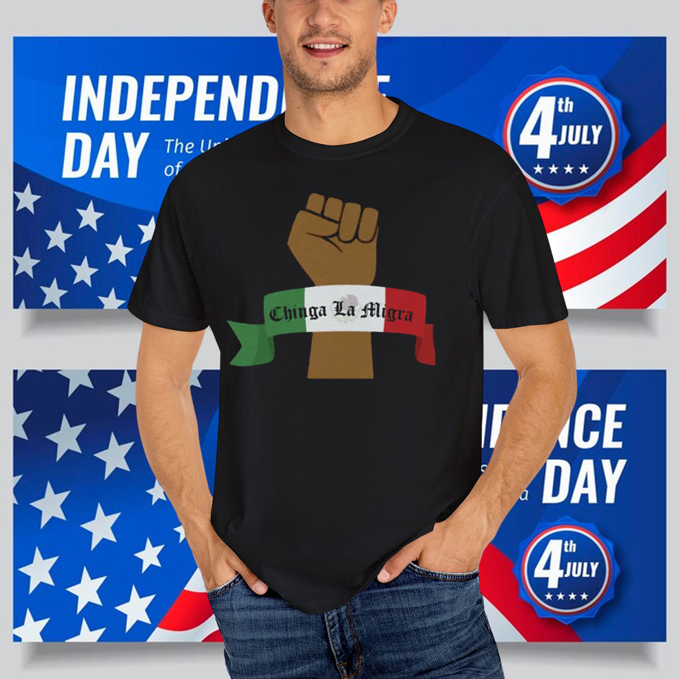 Chinga La Migra T-Shirt Abolish ICE