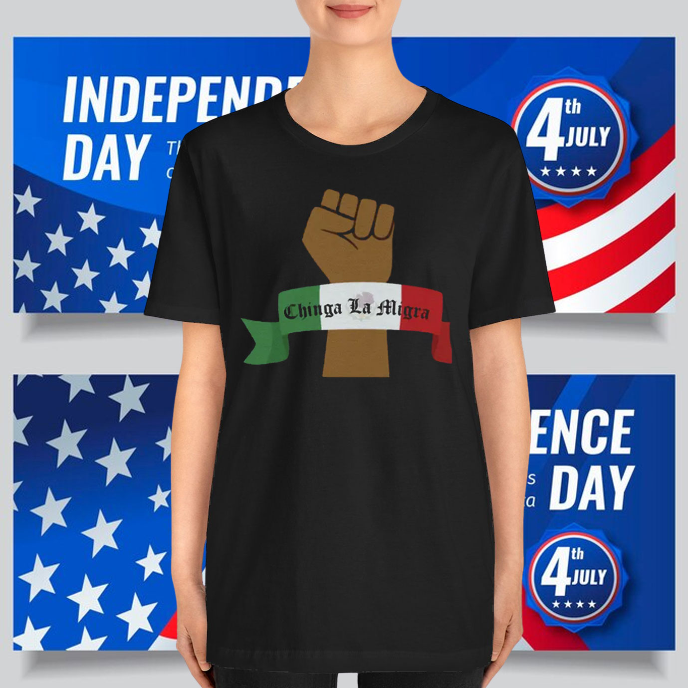 Chinga La Migra T-Shirt Abolish ICE