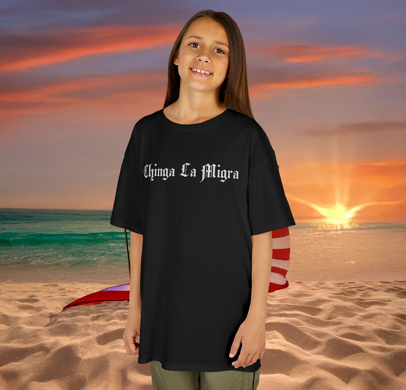 Chinga La Migra T-Shirt Kids