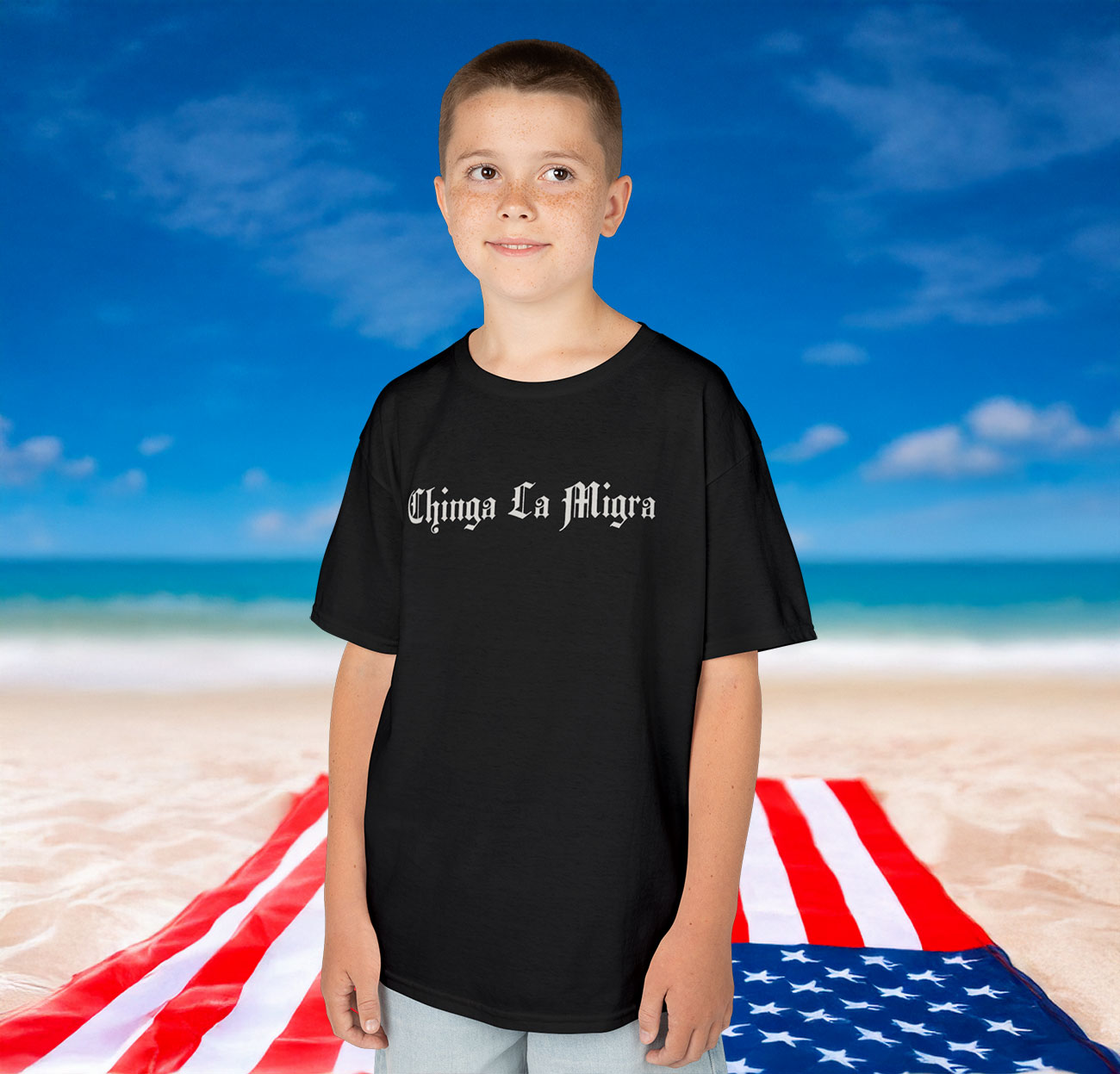 Chinga La Migra T-Shirt Kids