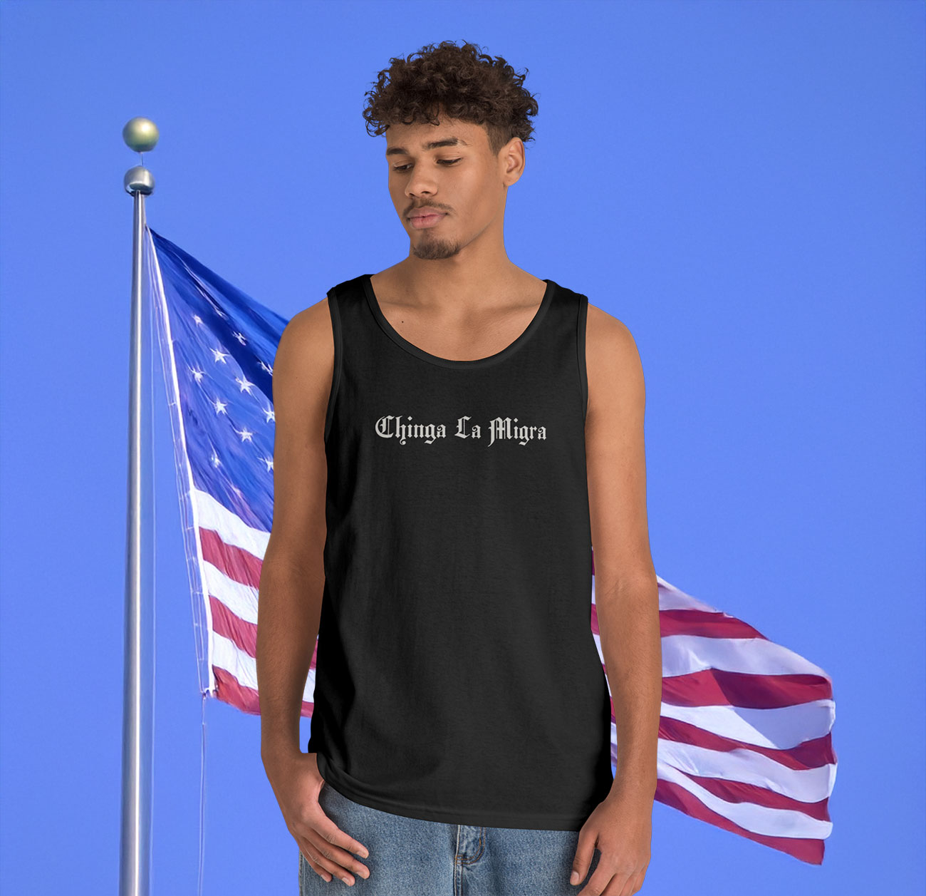 Chinga La Migra Tank Top