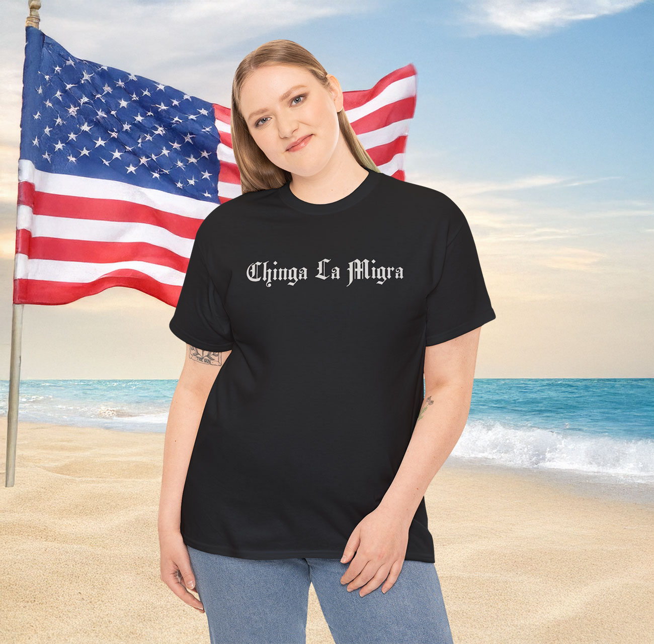 Chinga La Migra Unisex T-Shirt