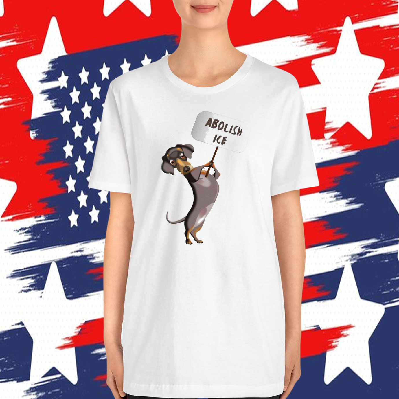 Dog Abolish ICE T-Shirt