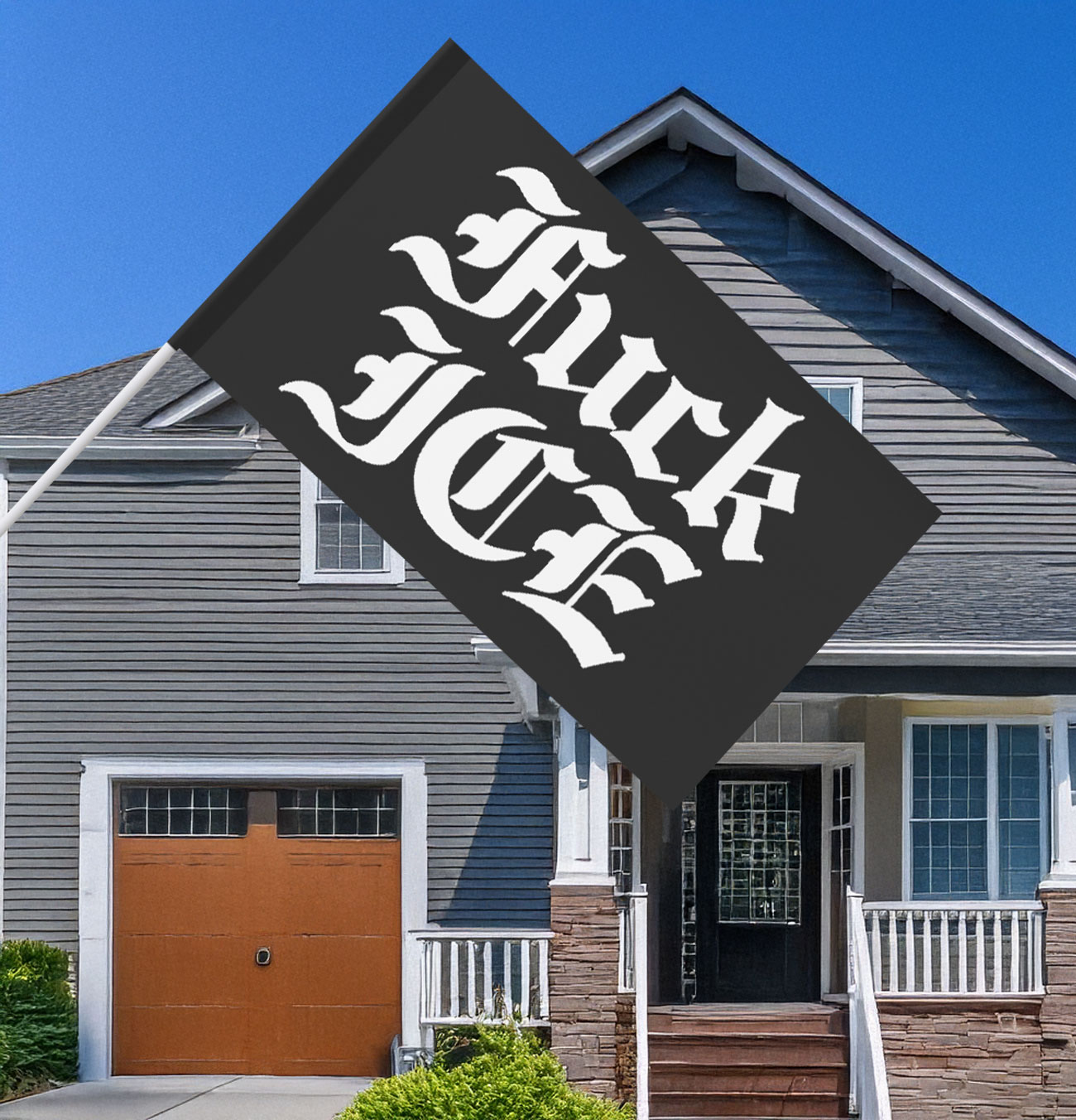 FUCK ICE Flag