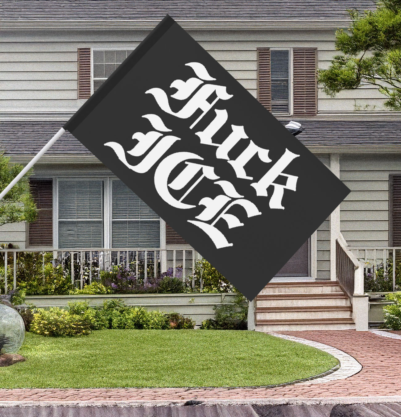 FUCK ICE Flag