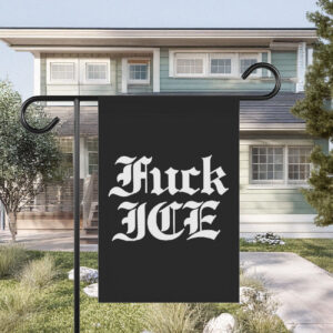 FUCK ICE Garden Banner