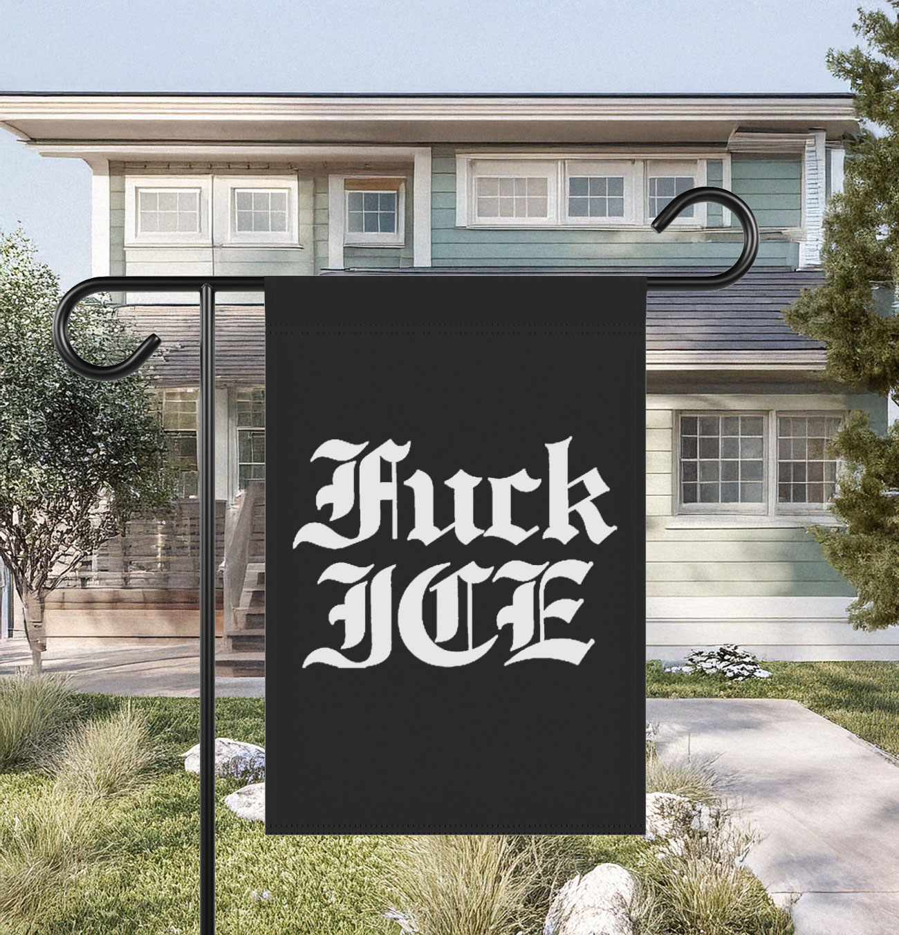 FUCK ICE Garden Banner