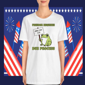 Freedom Requires Due Process Abolish Ice T-Shirt
