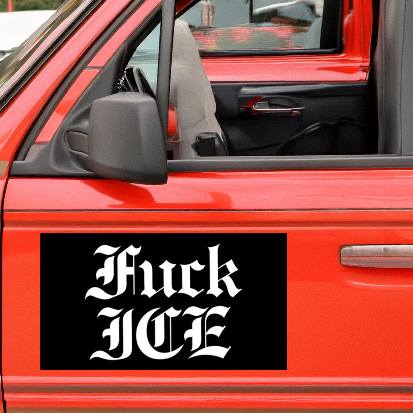 Fuck ICE Car Magnet
