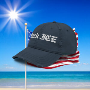 Fuck ICE Distressed Hat