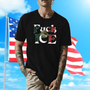 Fuck ICE Mexico Flag Shirt