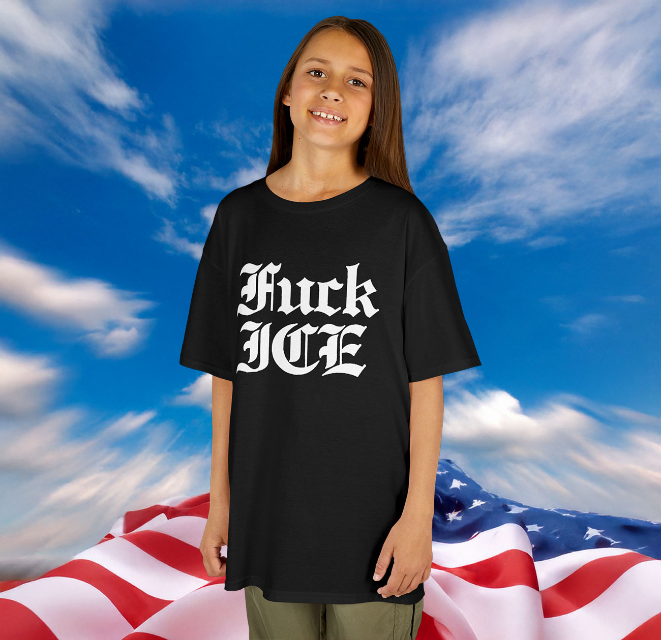 Fuck ICE T-Shirt Kids