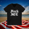 Fuck ICE V-Neck T-Shirt