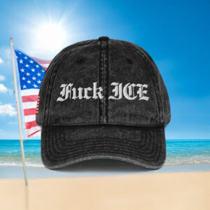 Fuck ICE Vintage Cap