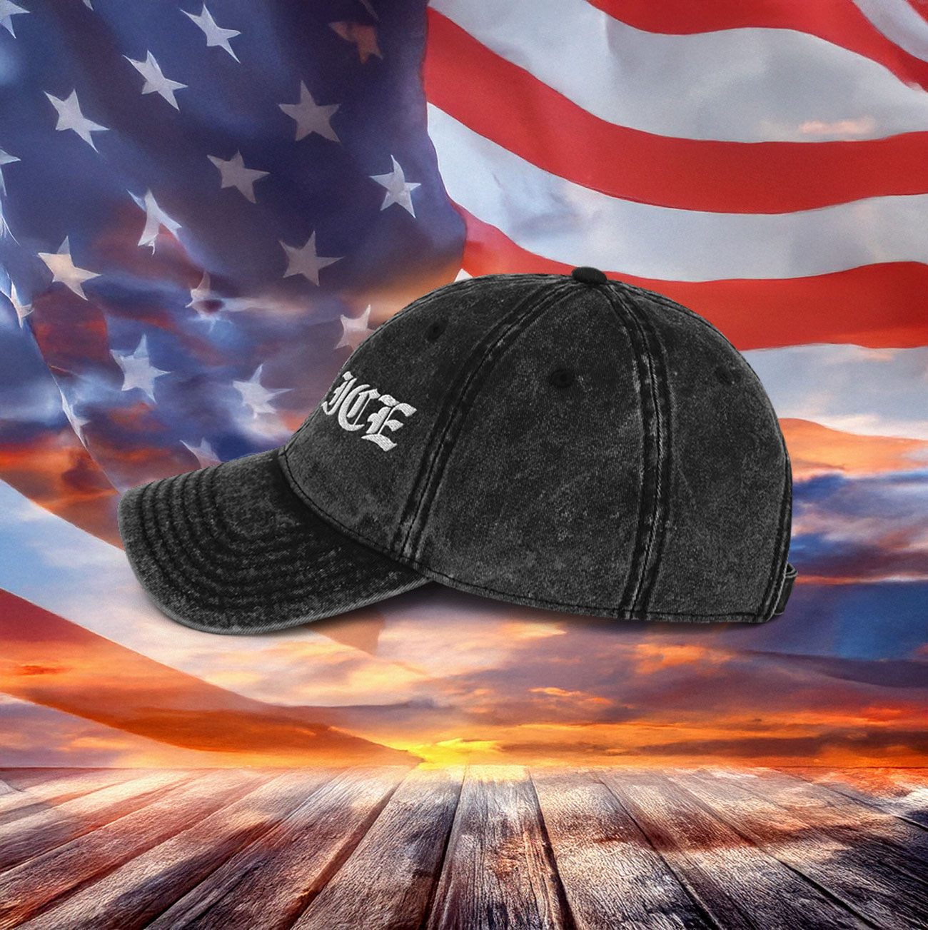 Fuck ICE Vintage Cap