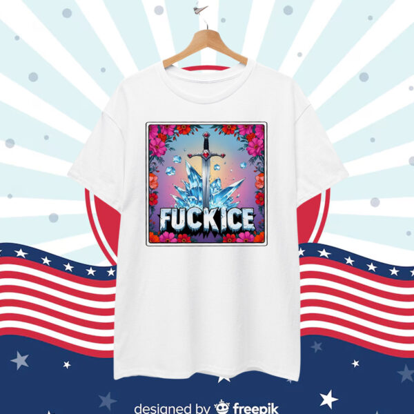 Fuck Ice Tarot Card T-Shirt