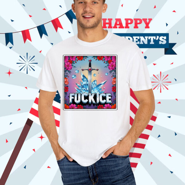 Fuck Ice Tarot Card T-Shirt