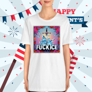 Fuck Ice Tarot Card T-Shirt
