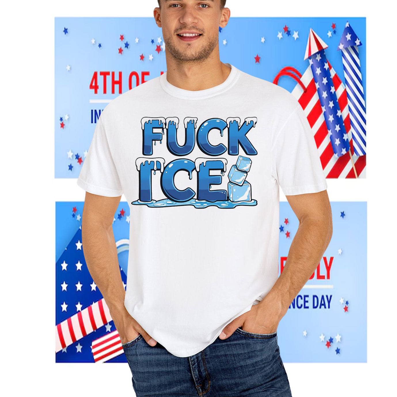 Fuck Ice Unisex T-Shirts