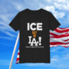 Ice Out Of La Deport La Migra Not The People Shirt Kids