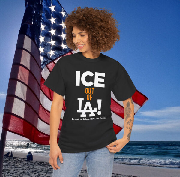 Ice Out Of La Deport La Migra Not The People Tee Shirt