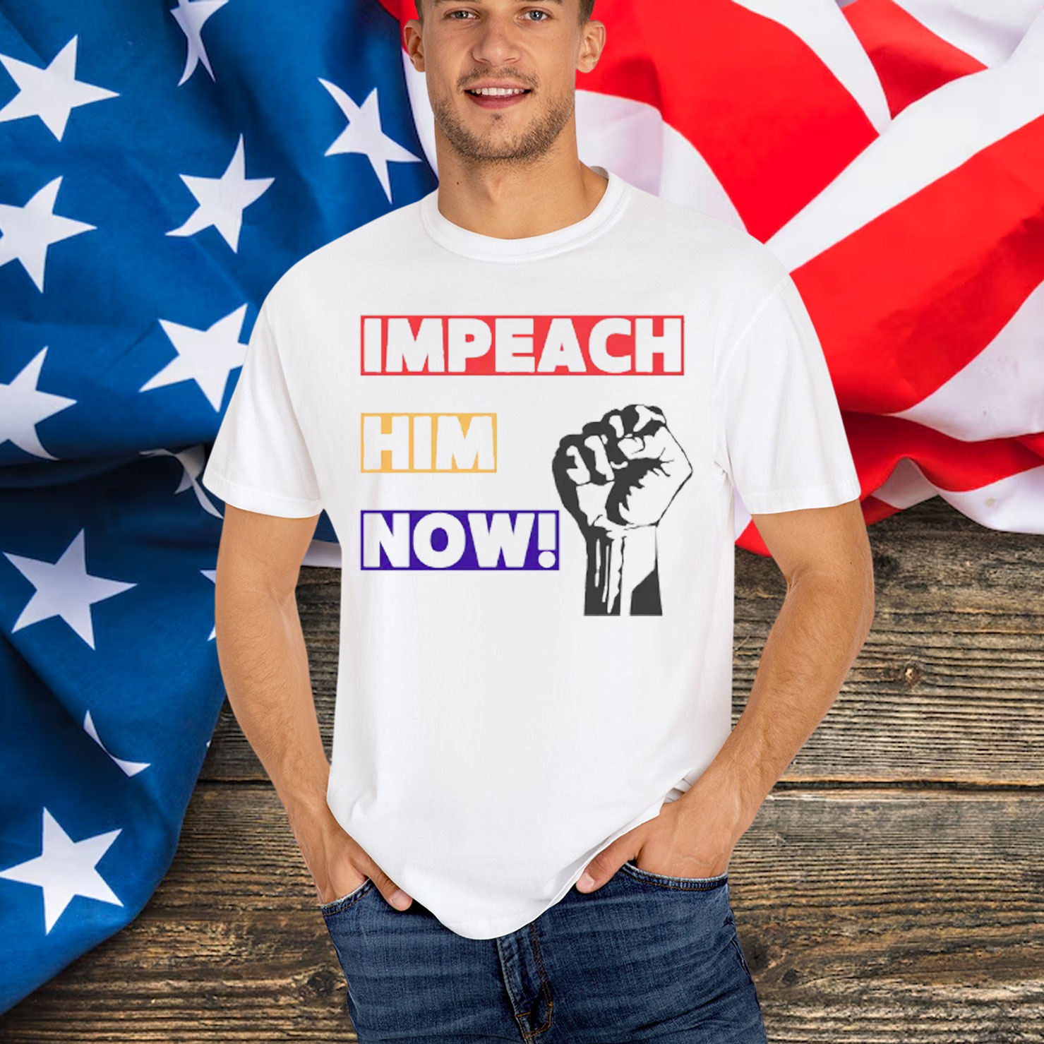 Impeach Him Now Protest Shirt