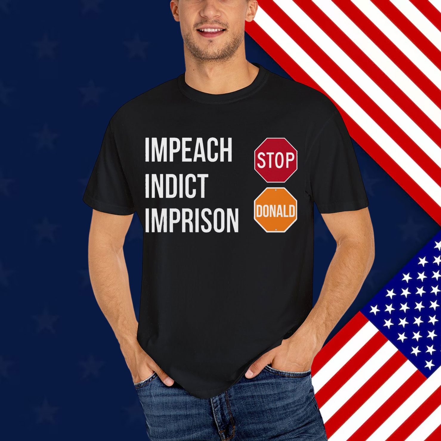 Impeach Indict Imprison Shirt
