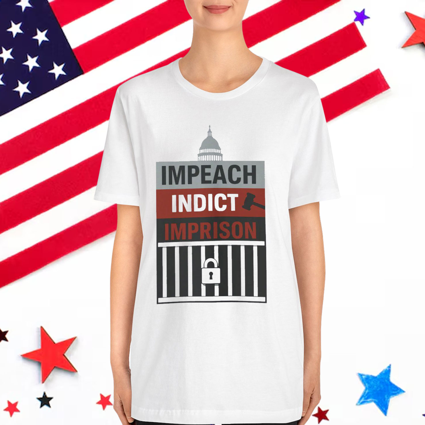 Impeach Indict Imprison Shirt