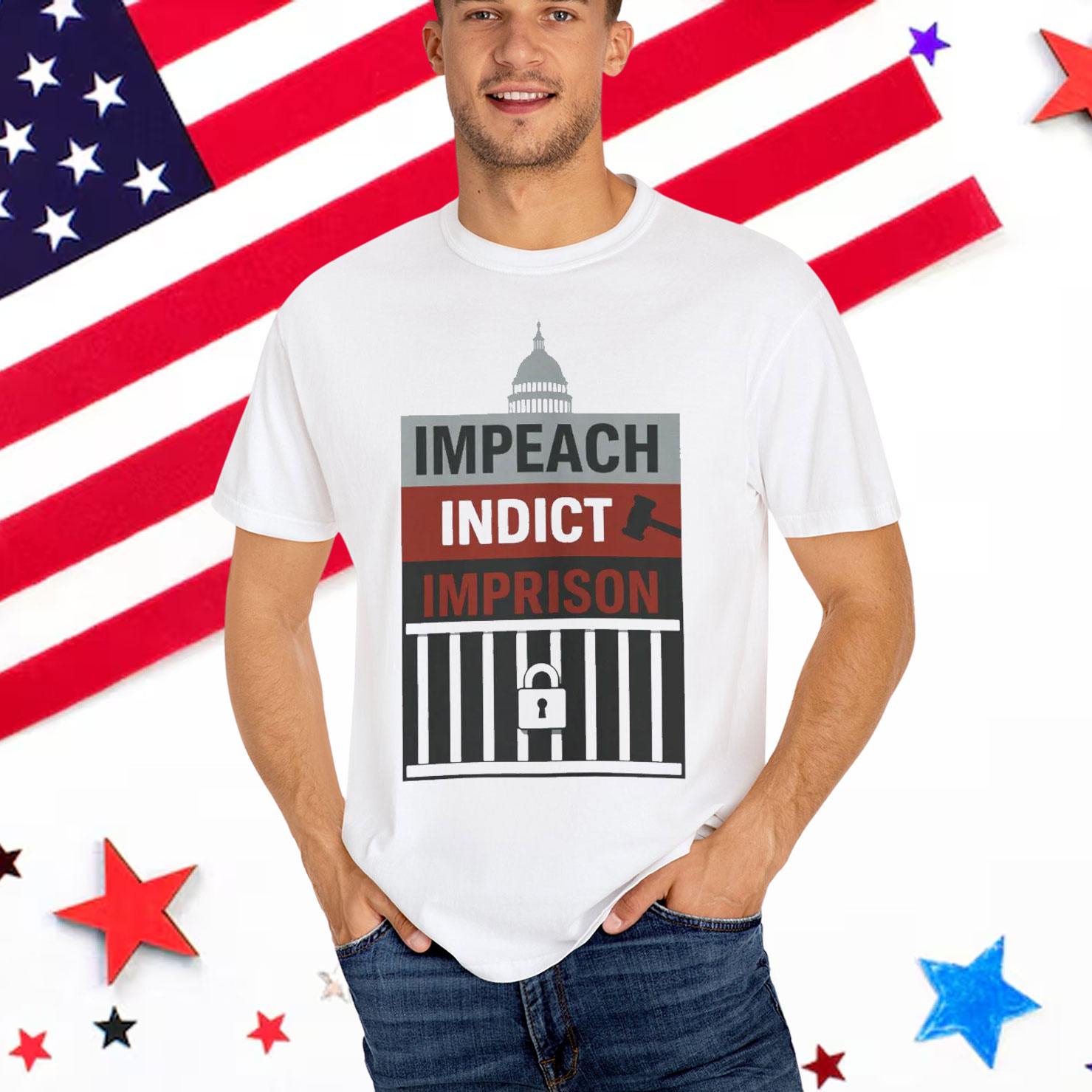 Impeach Indict Imprison Shirt