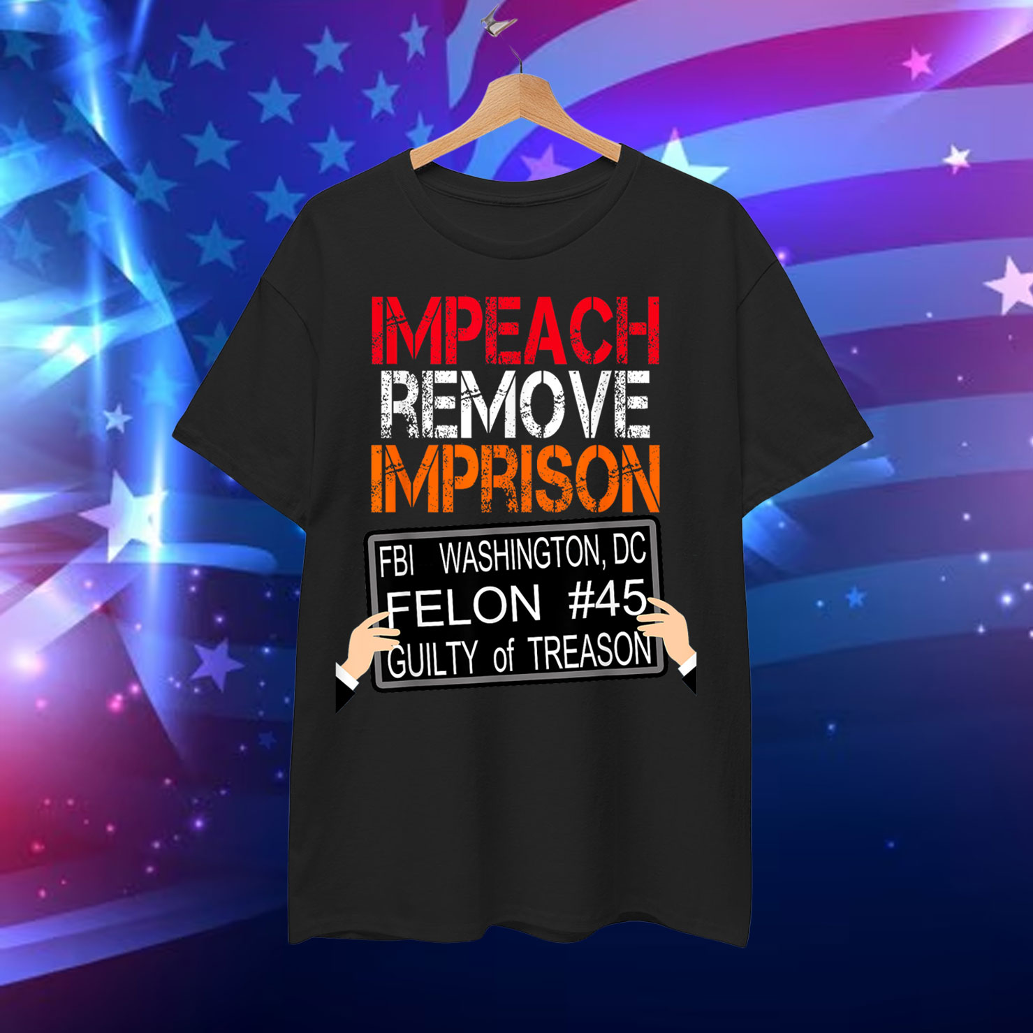 Impeach Remove Imprison Trump For Prison 2020 Humor Gift Shirt