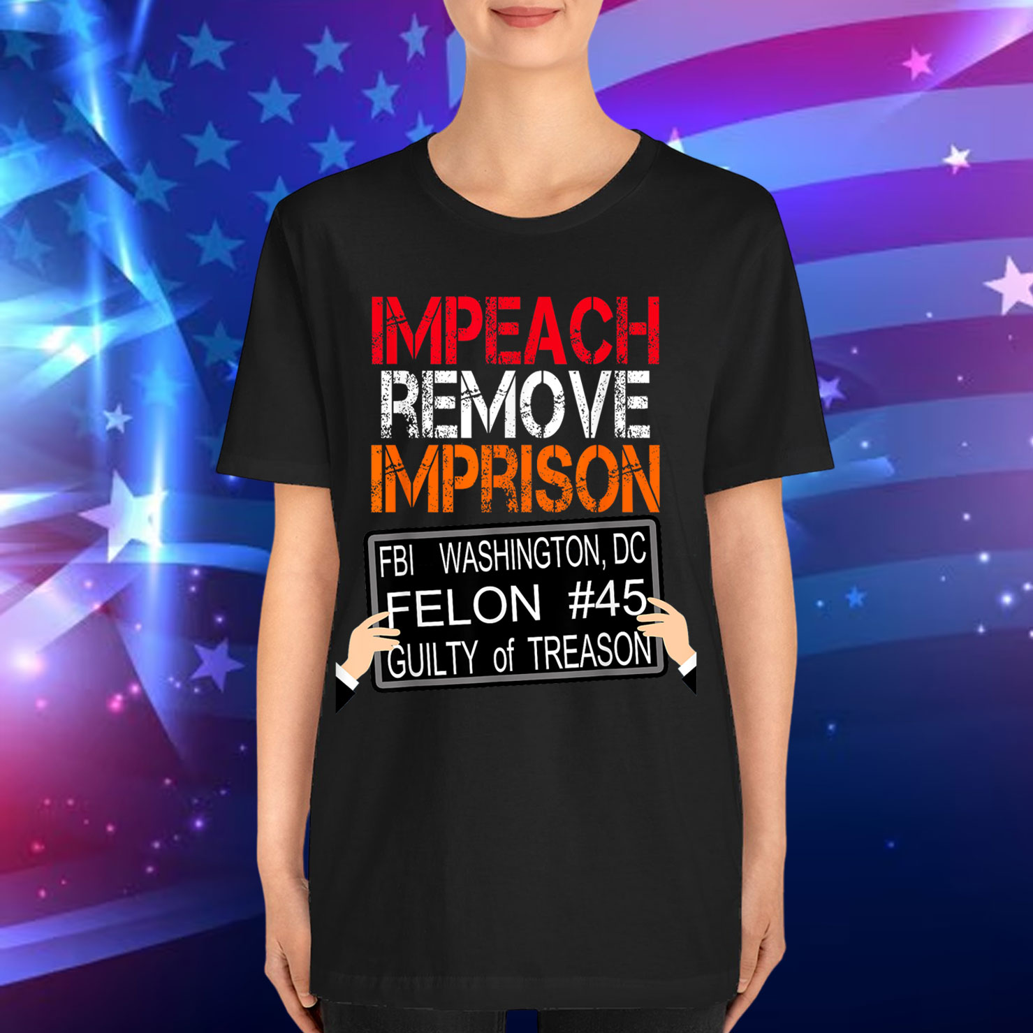 Impeach Remove Imprison Trump For Prison 2020 Humor Gift Shirt