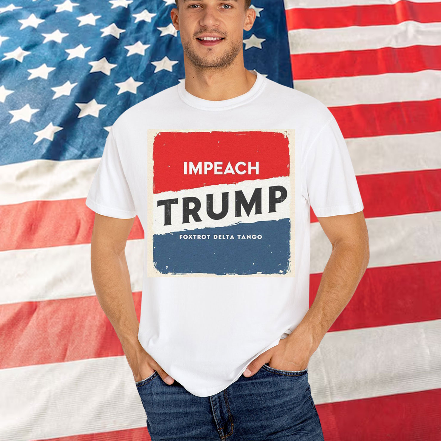 Impeach Trump Bold Political Statement Shirt