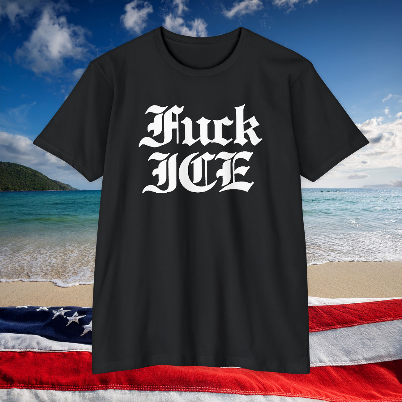 Mens Fuck ICE T-Shirt