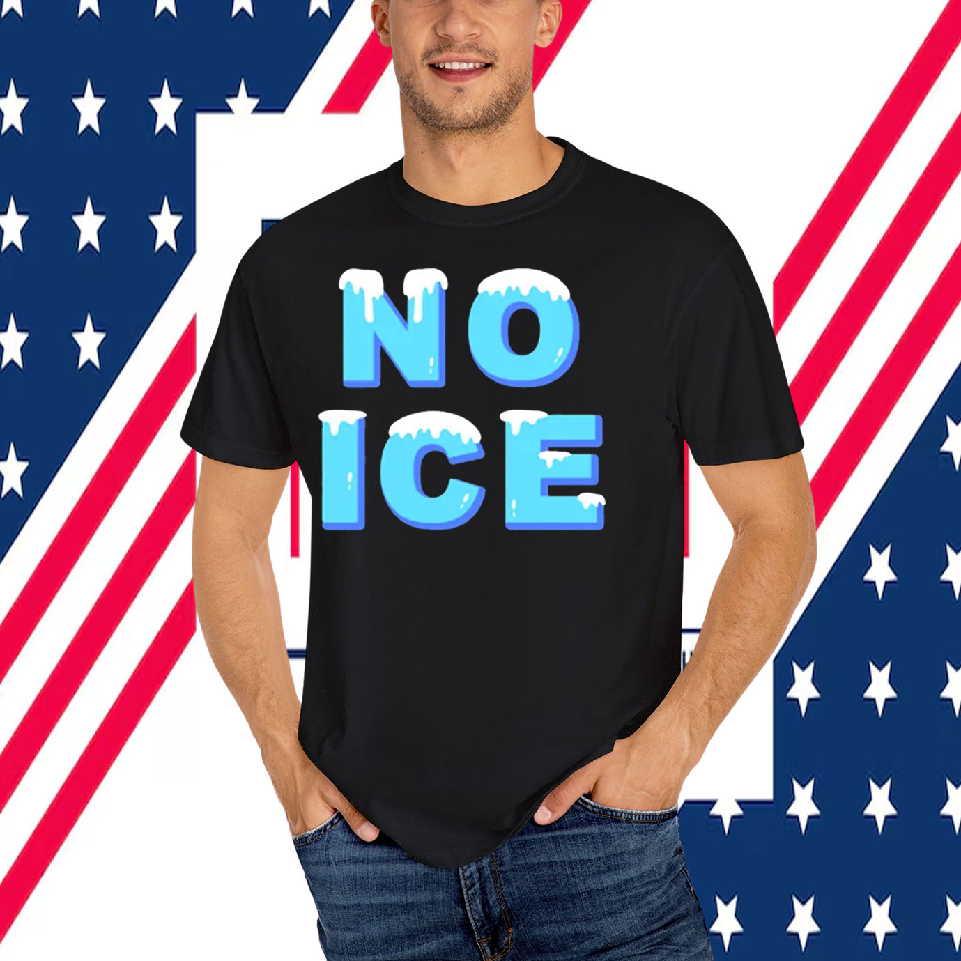 No Human Is Illegal FuCk ICE T-Shirt Abolish ICE